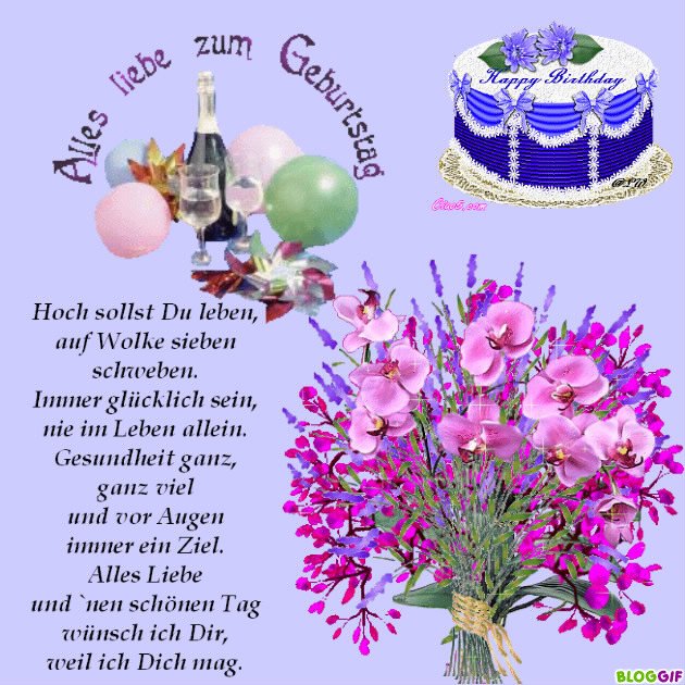 Alles Gute Zum Geburtstag Olga Ein Geburtstagsgl ckw nsche