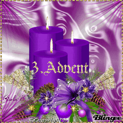 wünsche allen einen schönen 3. Advent lustich.de